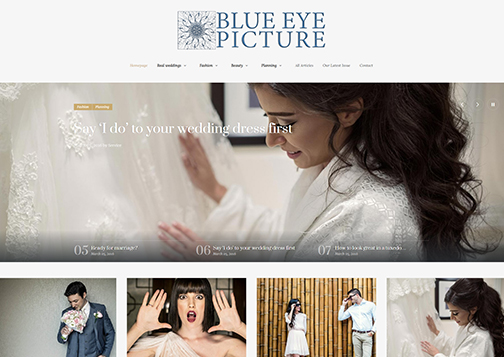 Wed Dings Blue Eye Picture