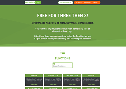 Adding Features Of Infusionsoft