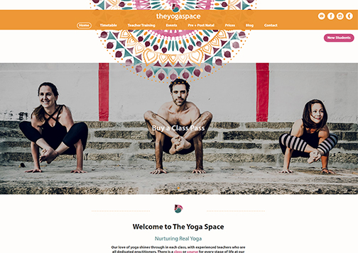 Yoga Tutor’s Website